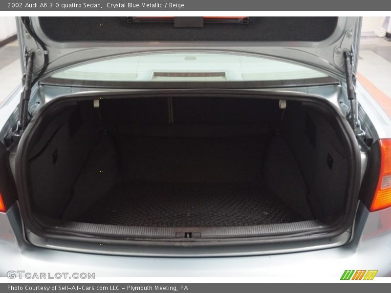 Crystal Blue Metallic / Beige 2002 Audi A6 3.0 quattro Sedan