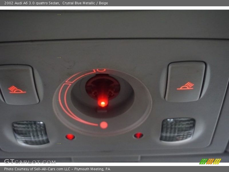 Crystal Blue Metallic / Beige 2002 Audi A6 3.0 quattro Sedan