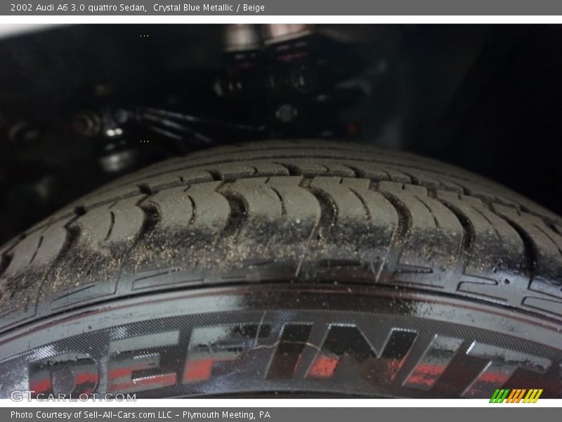 Crystal Blue Metallic / Beige 2002 Audi A6 3.0 quattro Sedan