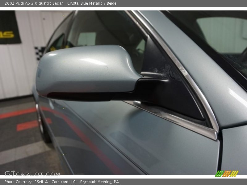 Crystal Blue Metallic / Beige 2002 Audi A6 3.0 quattro Sedan