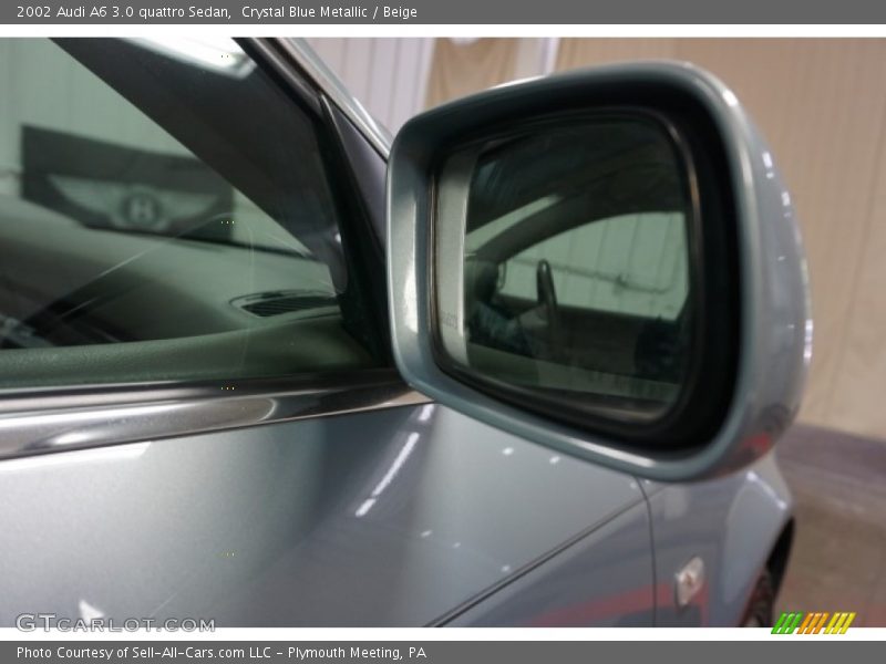 Crystal Blue Metallic / Beige 2002 Audi A6 3.0 quattro Sedan