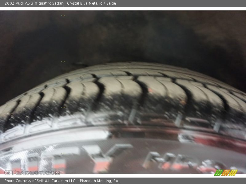 Crystal Blue Metallic / Beige 2002 Audi A6 3.0 quattro Sedan