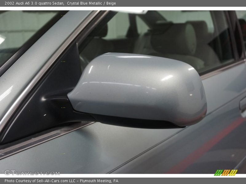 Crystal Blue Metallic / Beige 2002 Audi A6 3.0 quattro Sedan
