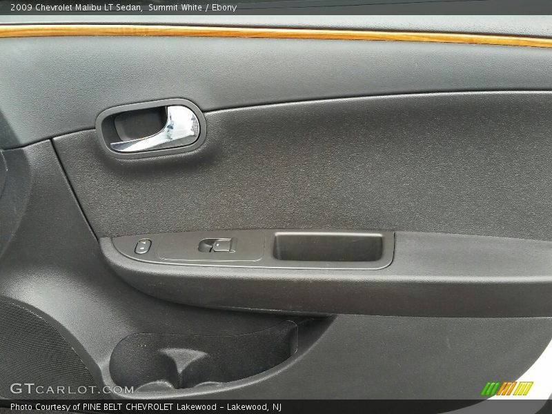 Summit White / Ebony 2009 Chevrolet Malibu LT Sedan