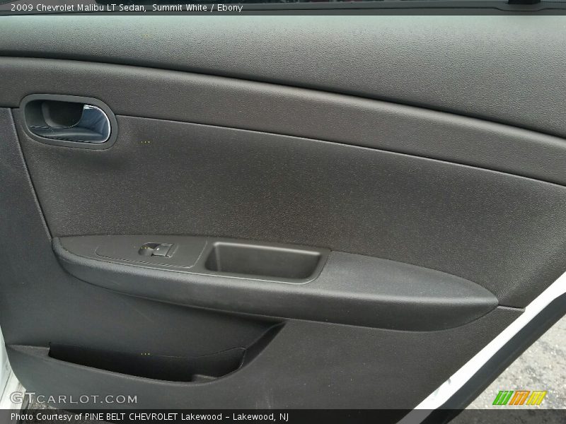 Summit White / Ebony 2009 Chevrolet Malibu LT Sedan