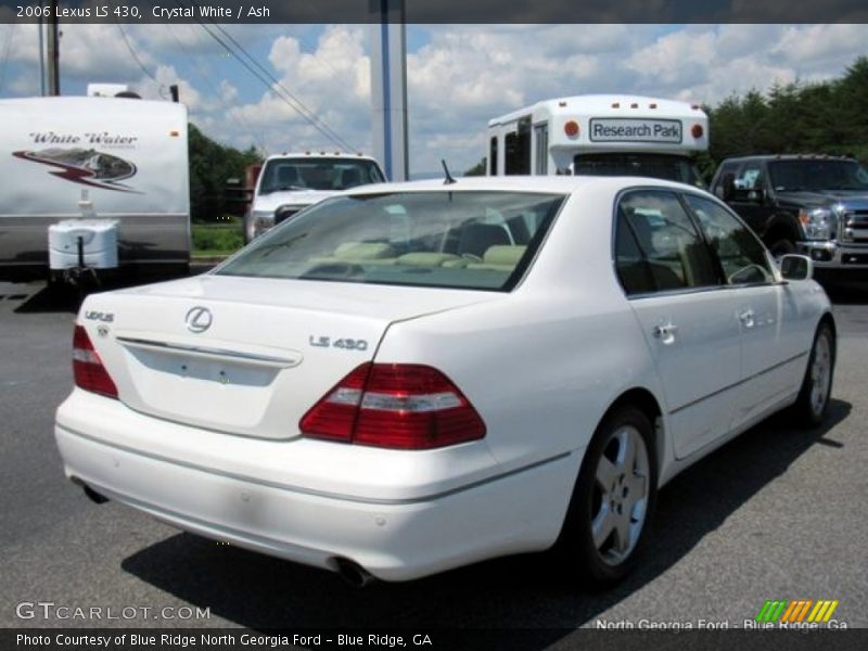 Crystal White / Ash 2006 Lexus LS 430