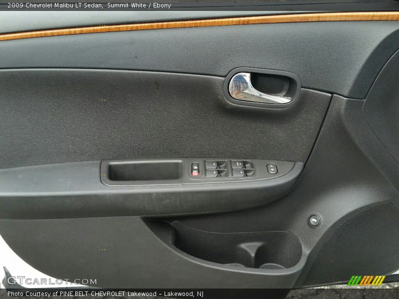 Summit White / Ebony 2009 Chevrolet Malibu LT Sedan