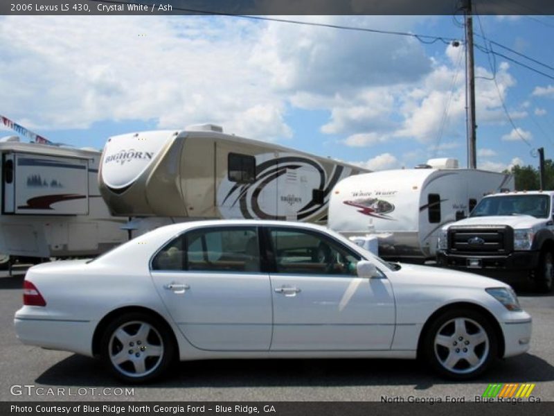 Crystal White / Ash 2006 Lexus LS 430