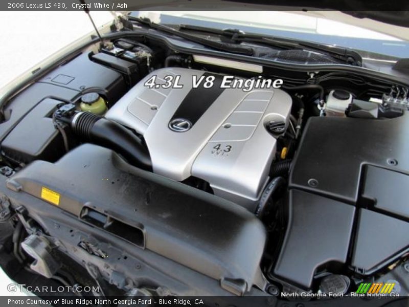 Crystal White / Ash 2006 Lexus LS 430
