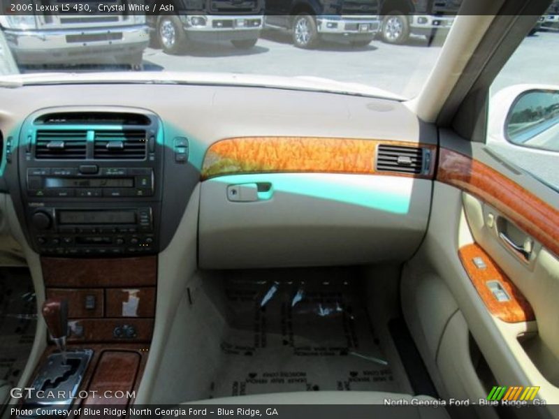 Crystal White / Ash 2006 Lexus LS 430