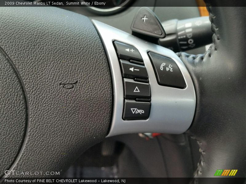Summit White / Ebony 2009 Chevrolet Malibu LT Sedan