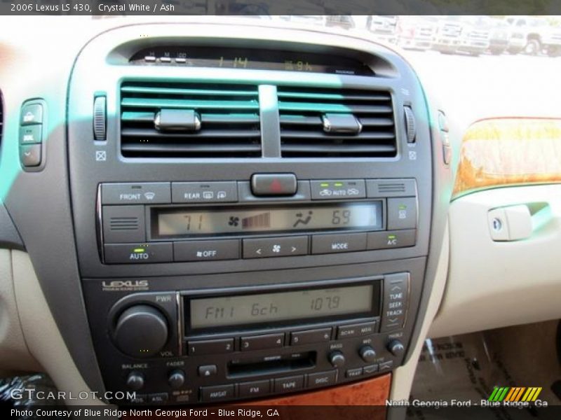 Crystal White / Ash 2006 Lexus LS 430