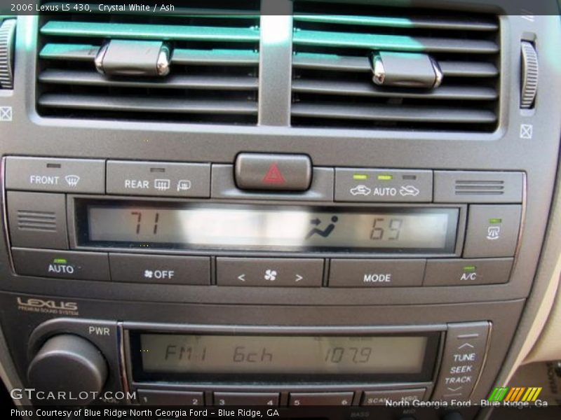 Crystal White / Ash 2006 Lexus LS 430