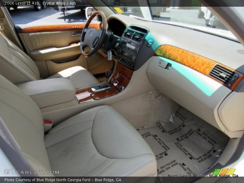 Crystal White / Ash 2006 Lexus LS 430