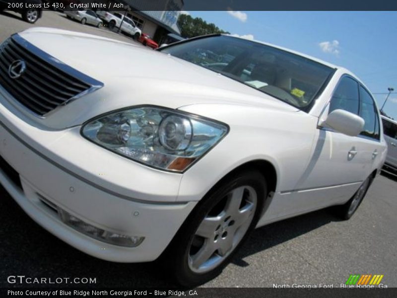 Crystal White / Ash 2006 Lexus LS 430