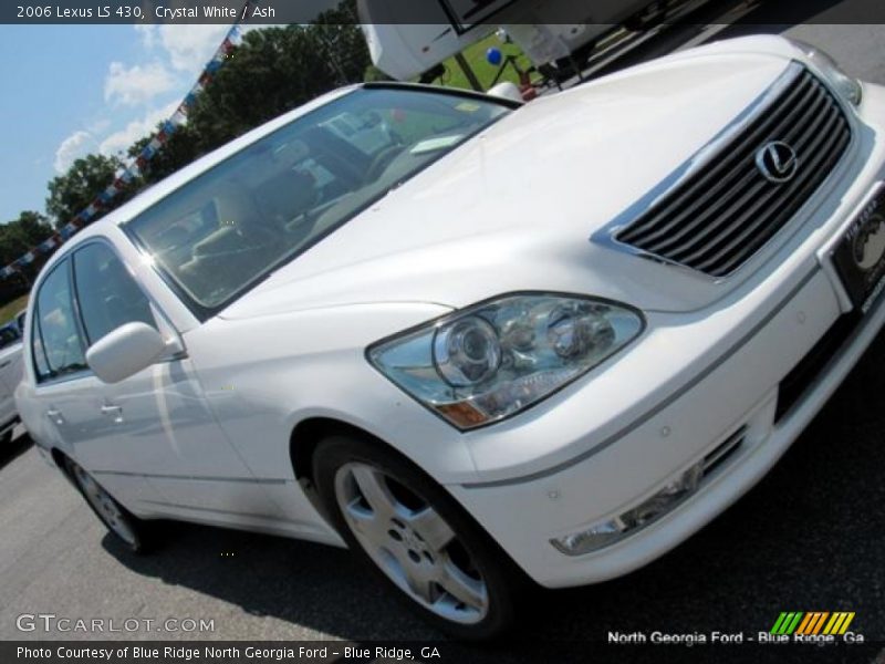Crystal White / Ash 2006 Lexus LS 430