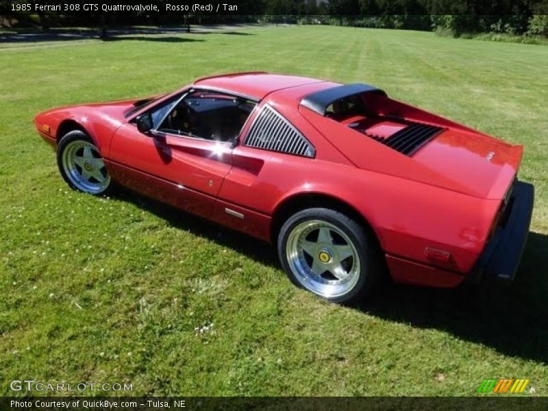 Rosso (Red) / Tan 1985 Ferrari 308 GTS Quattrovalvole