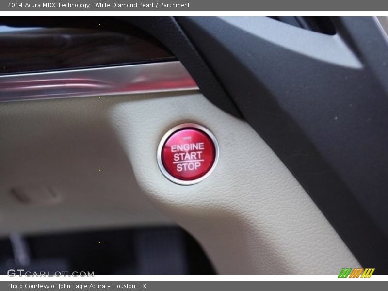 White Diamond Pearl / Parchment 2014 Acura MDX Technology