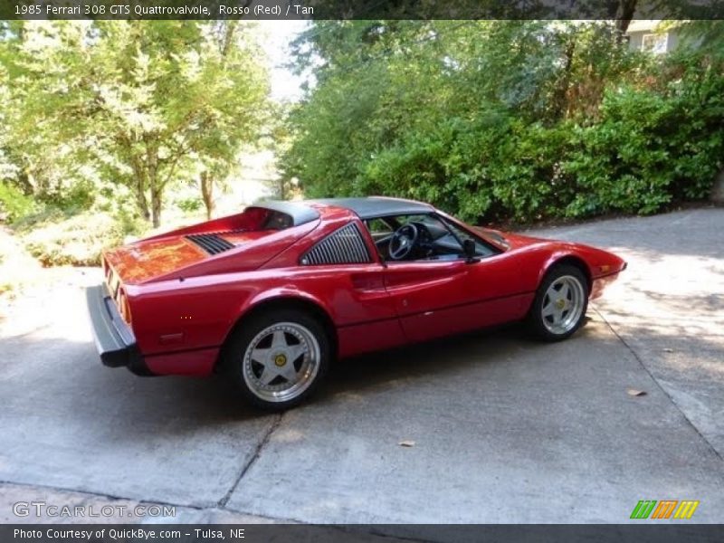 Rosso (Red) / Tan 1985 Ferrari 308 GTS Quattrovalvole