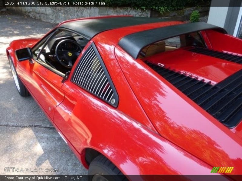 Rosso (Red) / Tan 1985 Ferrari 308 GTS Quattrovalvole