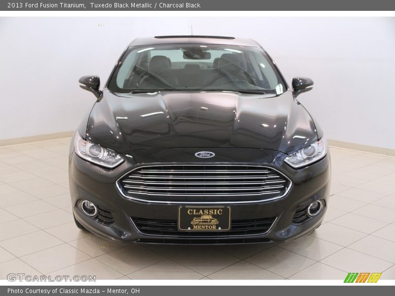 Tuxedo Black Metallic / Charcoal Black 2013 Ford Fusion Titanium