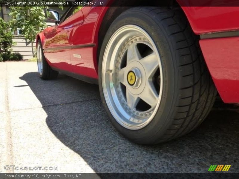 Rosso (Red) / Tan 1985 Ferrari 308 GTS Quattrovalvole