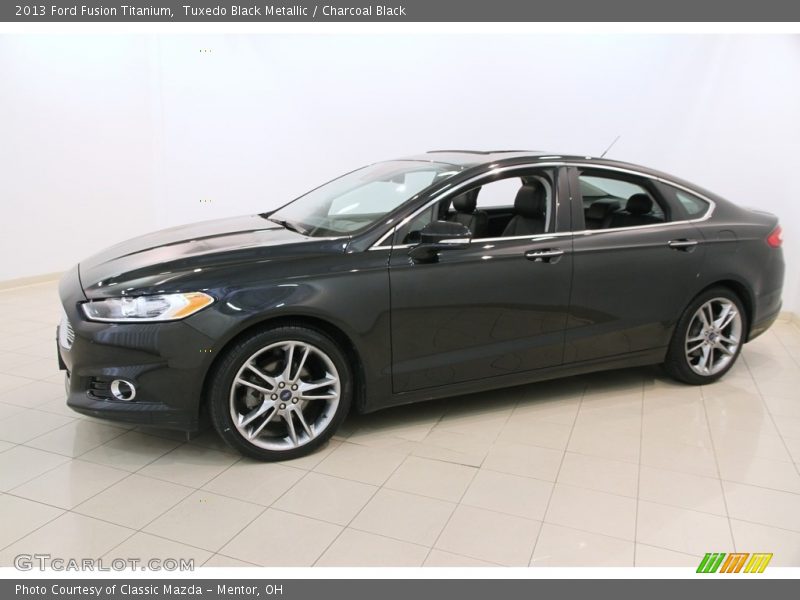 Tuxedo Black Metallic / Charcoal Black 2013 Ford Fusion Titanium