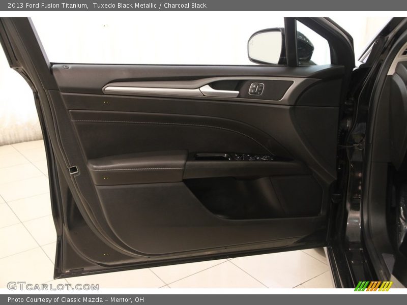 Tuxedo Black Metallic / Charcoal Black 2013 Ford Fusion Titanium