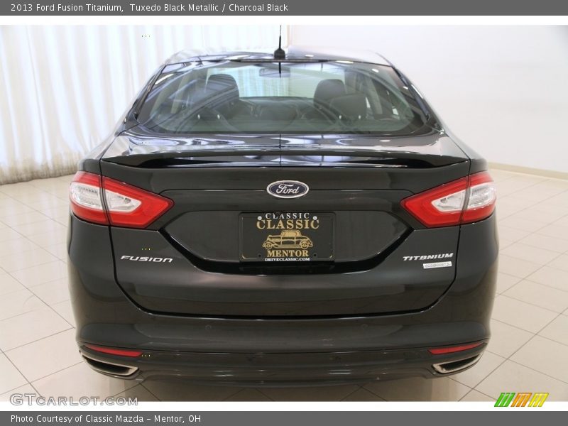 Tuxedo Black Metallic / Charcoal Black 2013 Ford Fusion Titanium