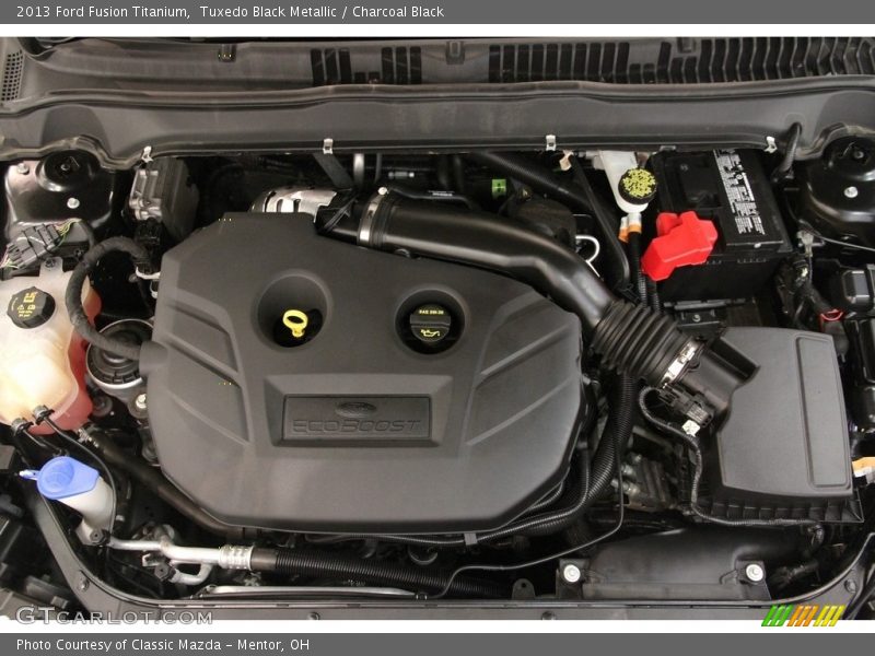 Tuxedo Black Metallic / Charcoal Black 2013 Ford Fusion Titanium
