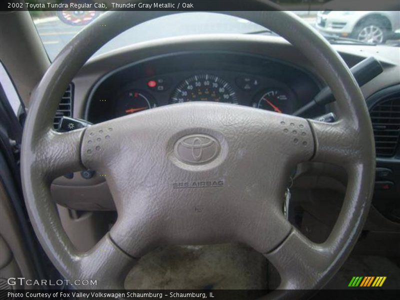 Thunder Gray Metallic / Oak 2002 Toyota Tundra Regular Cab