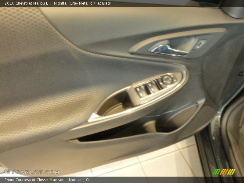 Nightfall Gray Metallic / Jet Black 2016 Chevrolet Malibu LT