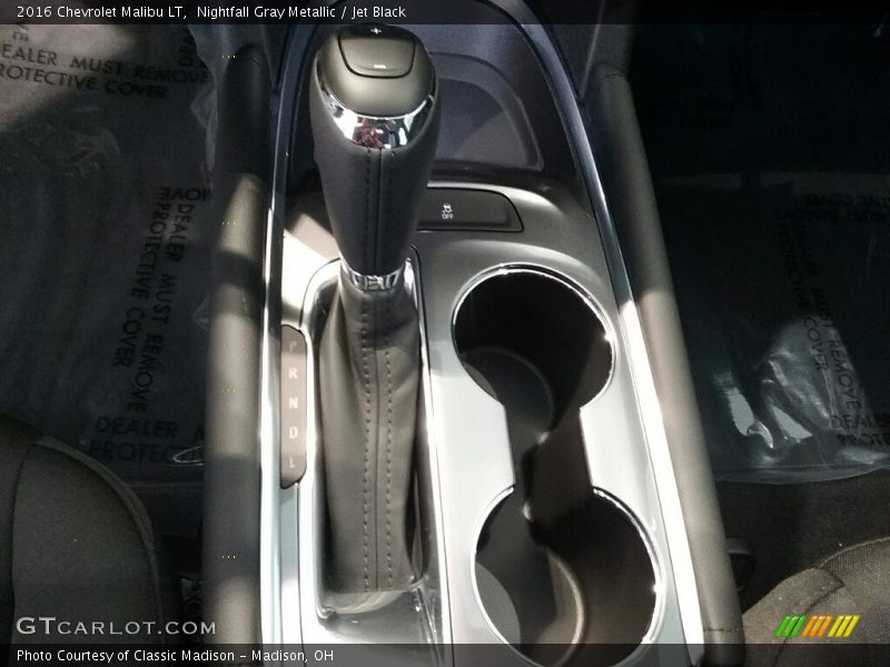 Nightfall Gray Metallic / Jet Black 2016 Chevrolet Malibu LT