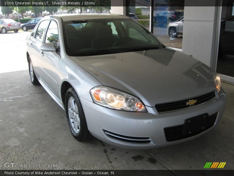Silver Ice Metallic / Ebony 2009 Chevrolet Impala LT