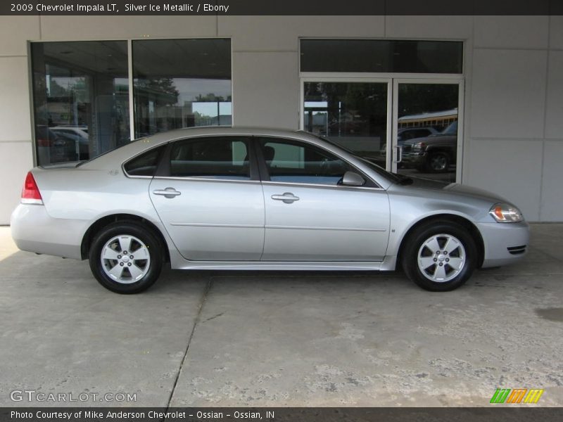 Silver Ice Metallic / Ebony 2009 Chevrolet Impala LT