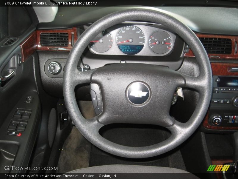 Silver Ice Metallic / Ebony 2009 Chevrolet Impala LT
