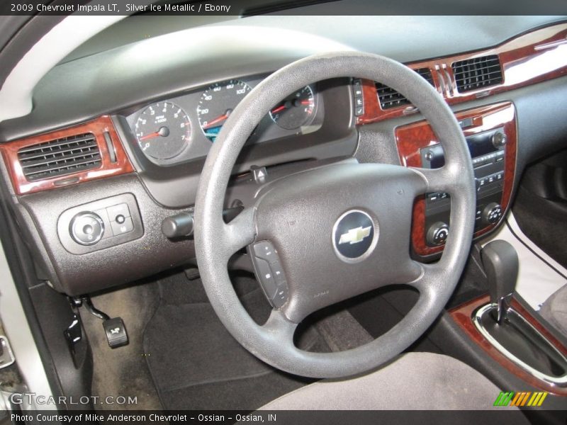 Silver Ice Metallic / Ebony 2009 Chevrolet Impala LT