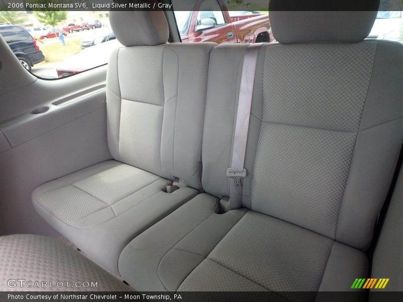 Liquid Silver Metallic / Gray 2006 Pontiac Montana SV6