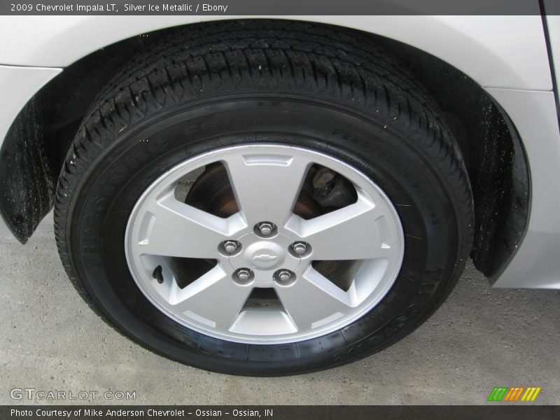Silver Ice Metallic / Ebony 2009 Chevrolet Impala LT