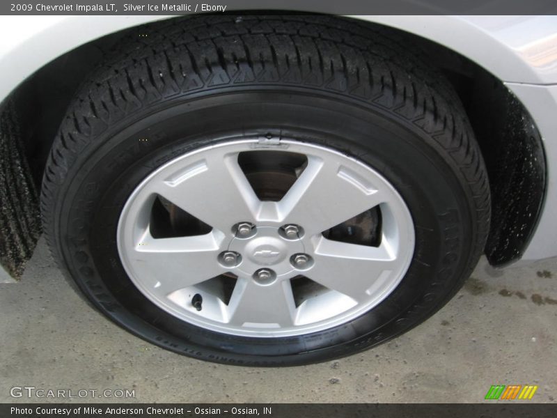 Silver Ice Metallic / Ebony 2009 Chevrolet Impala LT