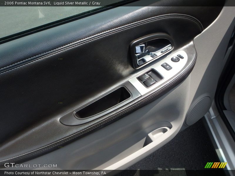 Liquid Silver Metallic / Gray 2006 Pontiac Montana SV6
