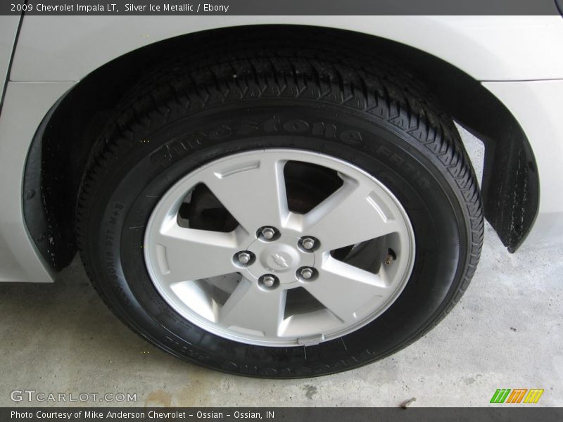 Silver Ice Metallic / Ebony 2009 Chevrolet Impala LT