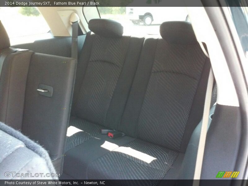 Fathom Blue Pearl / Black 2014 Dodge Journey SXT