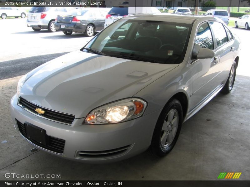 Silver Ice Metallic / Ebony 2009 Chevrolet Impala LT