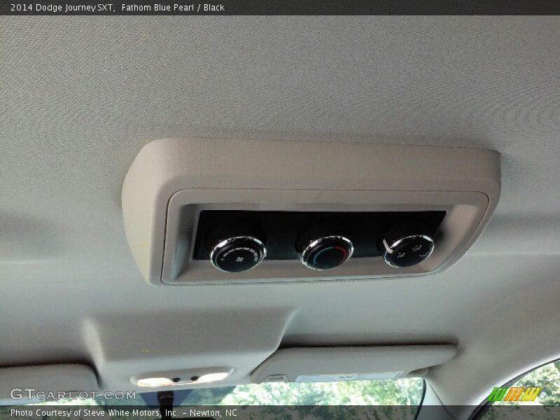 Fathom Blue Pearl / Black 2014 Dodge Journey SXT