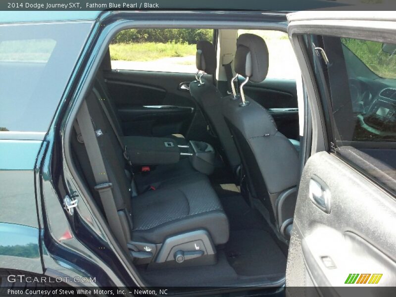 Fathom Blue Pearl / Black 2014 Dodge Journey SXT