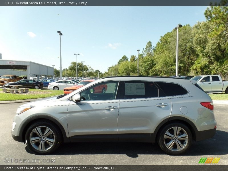 Iron Frost / Gray 2013 Hyundai Santa Fe Limited