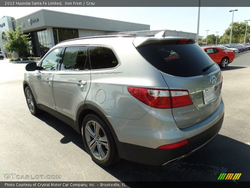Iron Frost / Gray 2013 Hyundai Santa Fe Limited