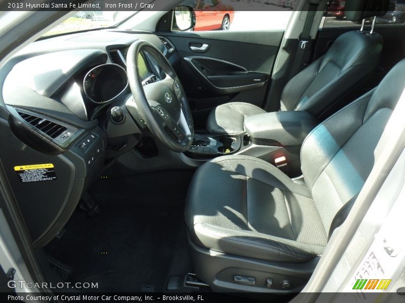 Iron Frost / Gray 2013 Hyundai Santa Fe Limited