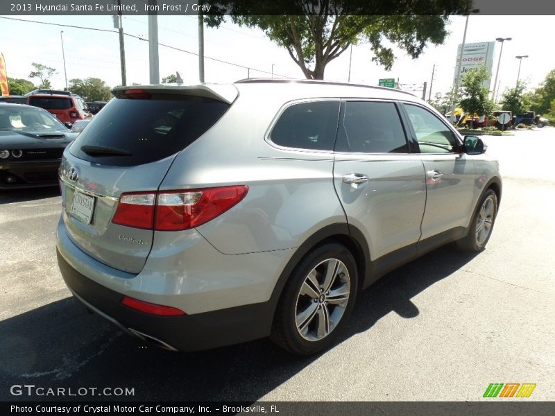 Iron Frost / Gray 2013 Hyundai Santa Fe Limited